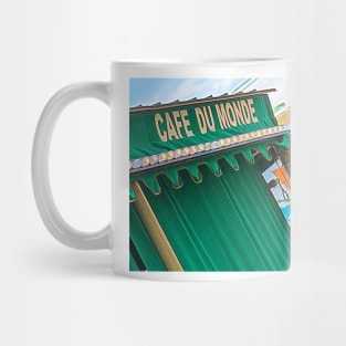 Cafe Du Monde and Mural - New Orleans Mug